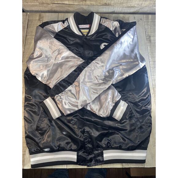 Mitchell and Ness Copperstown collection Satin Chicgo white sox jacket large - Picture 2 of 9